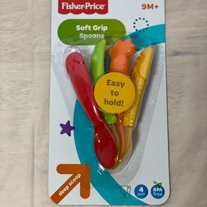 Fisher Price Soft Grip Baby Spoons
